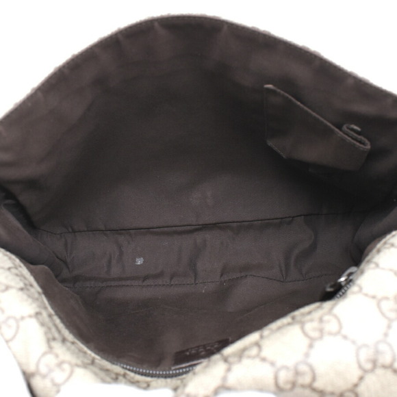 Gucci Shoulder Bag Sherry Line GG Supreme Beige - Picture 8 of 9